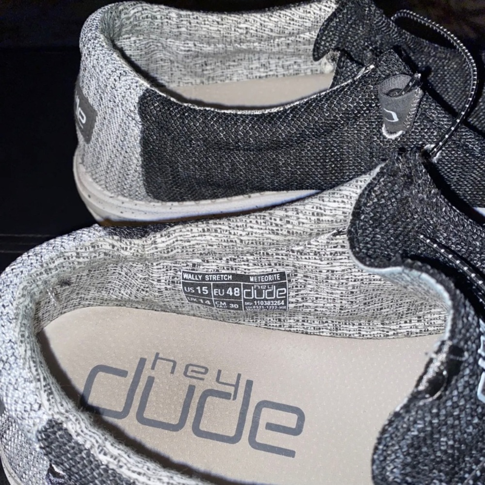 Mens Hey dude size 15 US slip on shoes new without tags, no box.